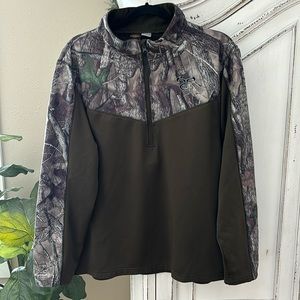 True Timber Camo Men’s XL 1/4 Zip Sweatshirt Jacket